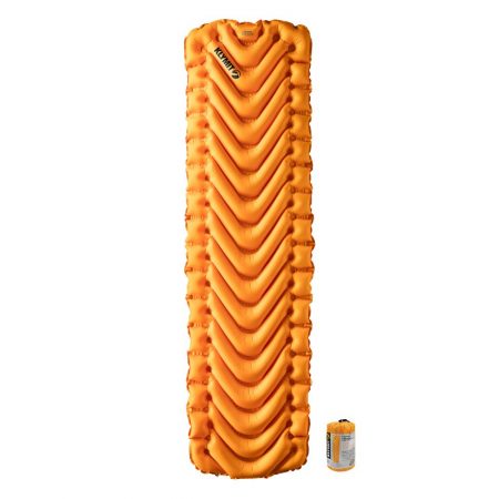 Klymit „Insulated V Ultralite SL“ pripučiamas miego kilimėlis – Oranžinis