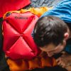 Klymit „Pillow X“ pagalvė – Raudona