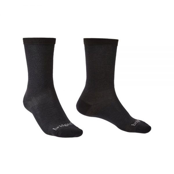 Bridgedale "Coolmax" juodos kojinės