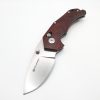 Sulankstomas peilis Willumsen Red E. Rosewood