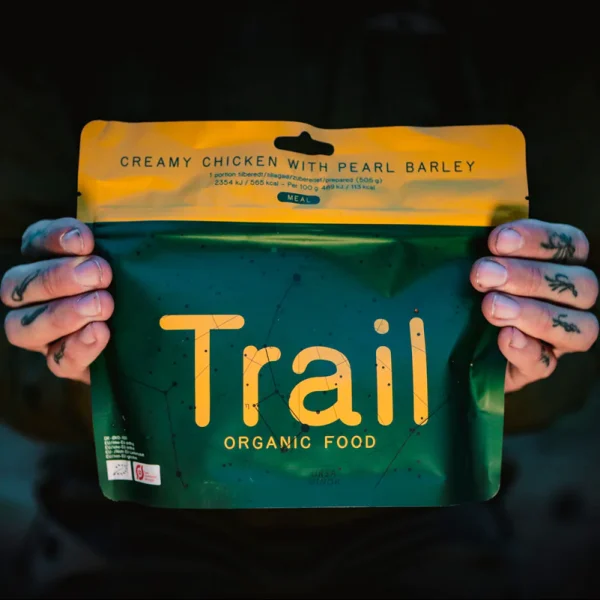 Trail ORGANIC FOOD Vištiena su perlinėmis kruopomis