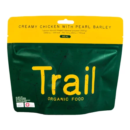 Trail ORGANIC FOOD Vištiena su perlinėmis kruopomis