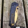 Atlenkiamas peilis Willumsen Zero7 Black N Gold